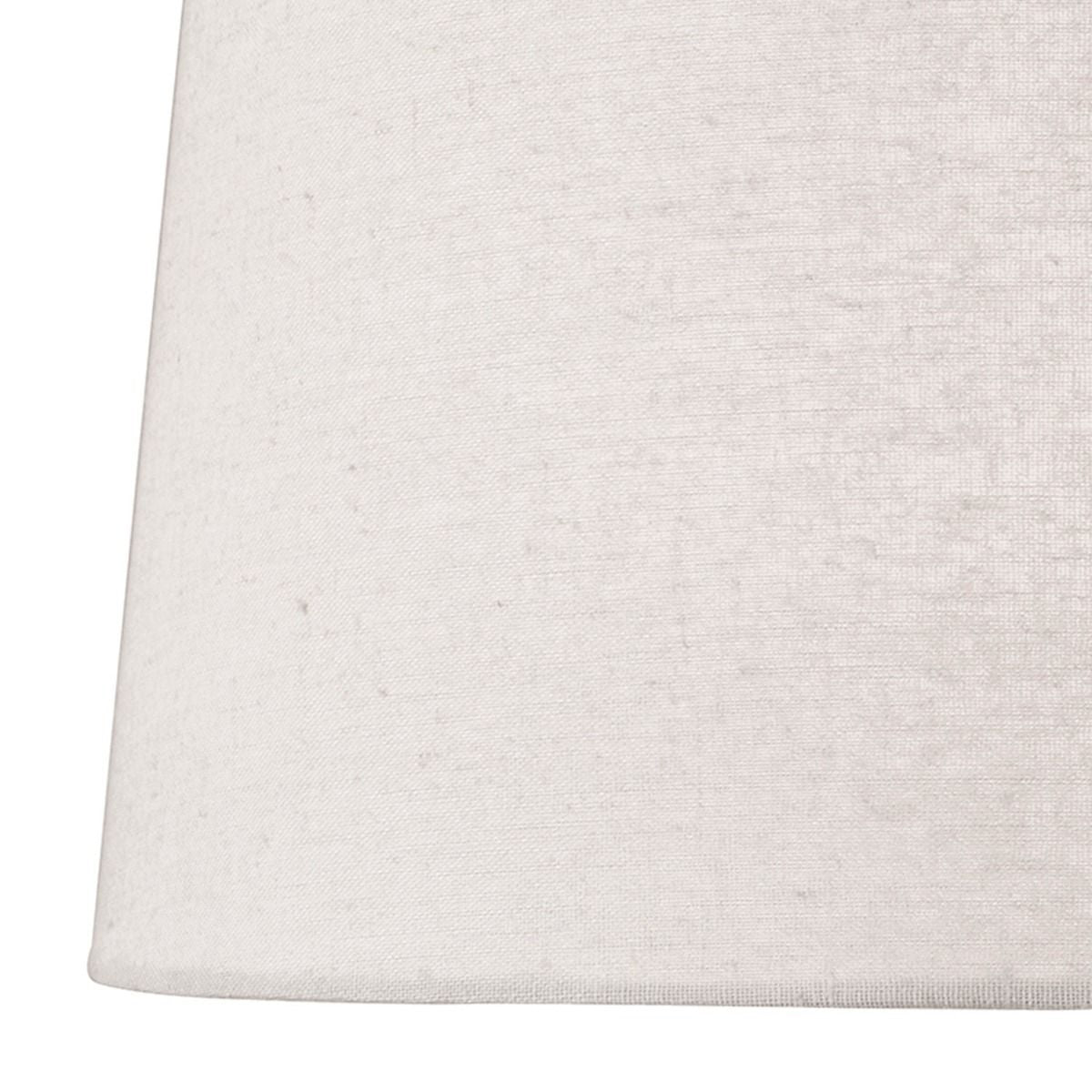 Griffith Grey Linen Tapered Drum Shade 30cm