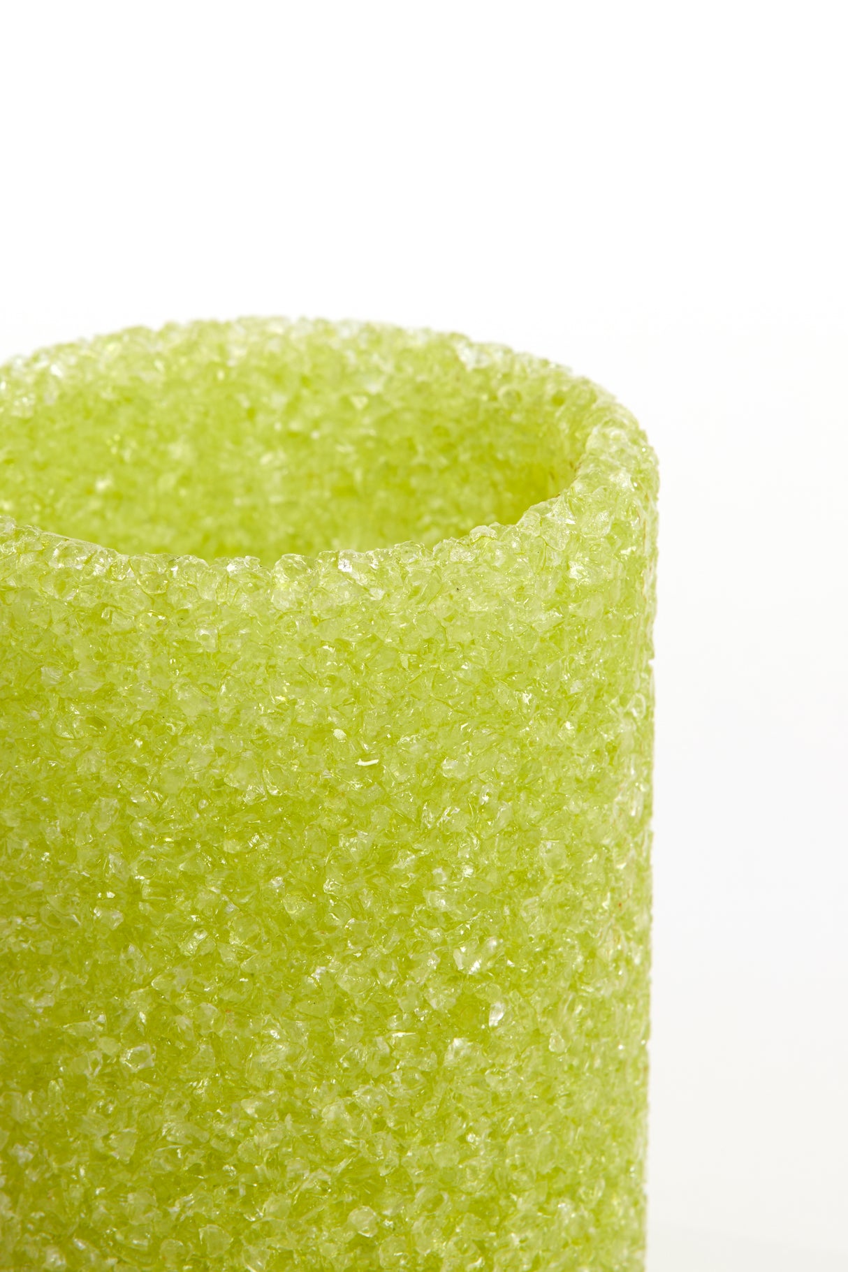 Emerald Haze Glass Tealight Holder Ø8x9.5 cm