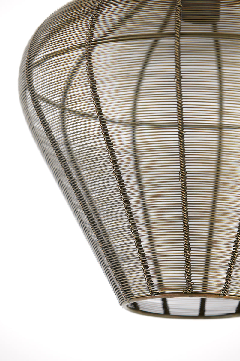 Antique Bronze Alvaro Hanging Lamp - 36x40 cm Elegance