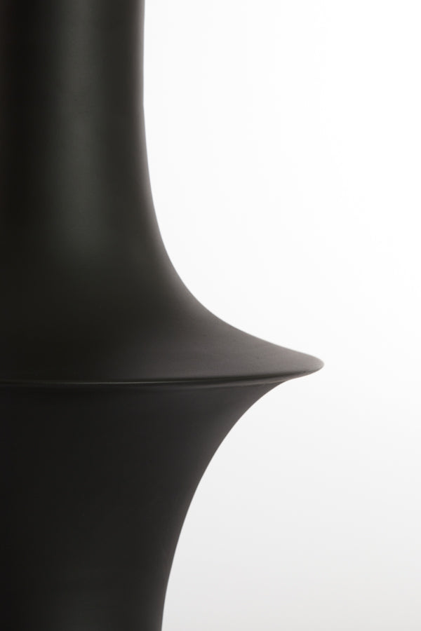 Sleek Black Jeff Lamp Base - 20x52 cm