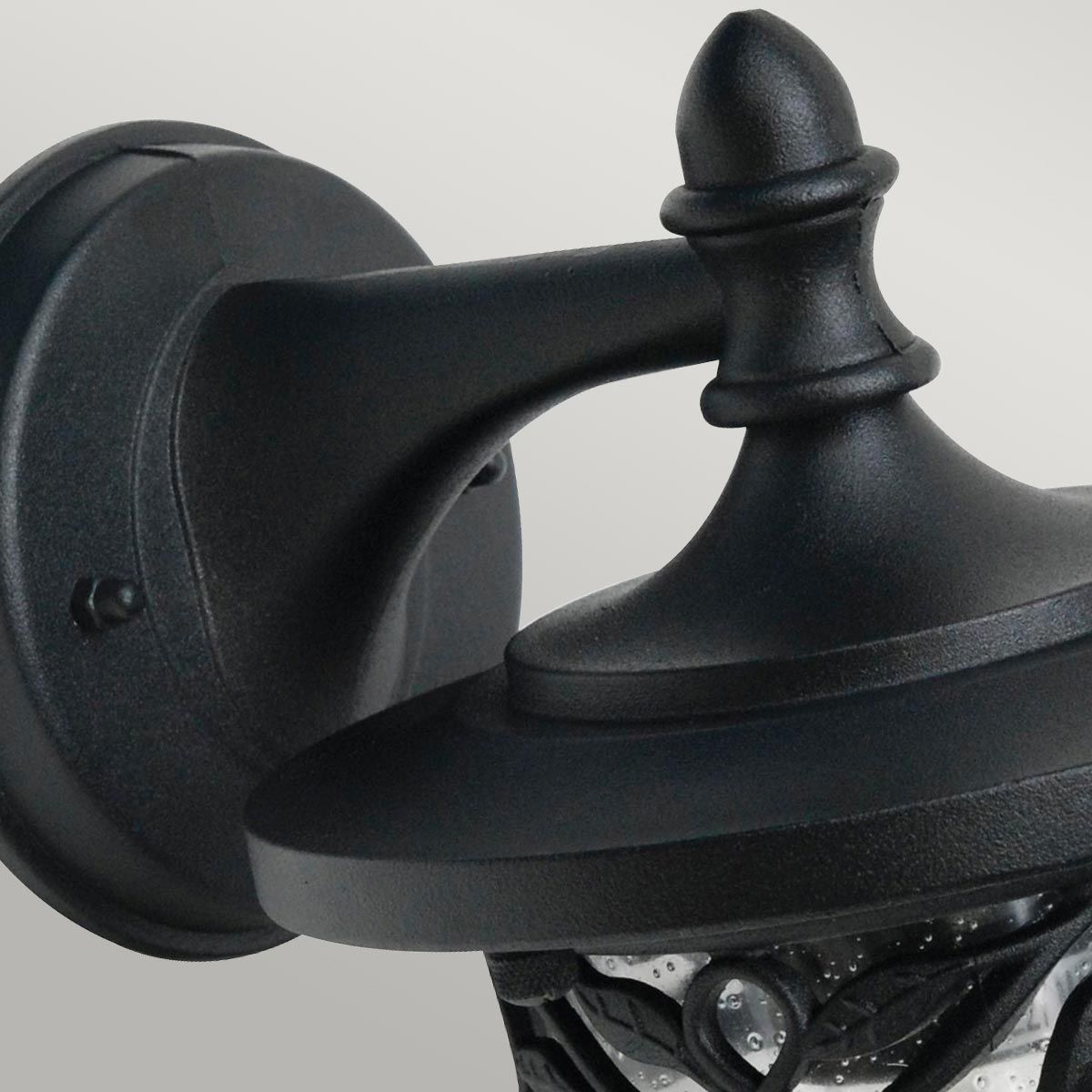 Burford 1 Light Wall Lantern Black