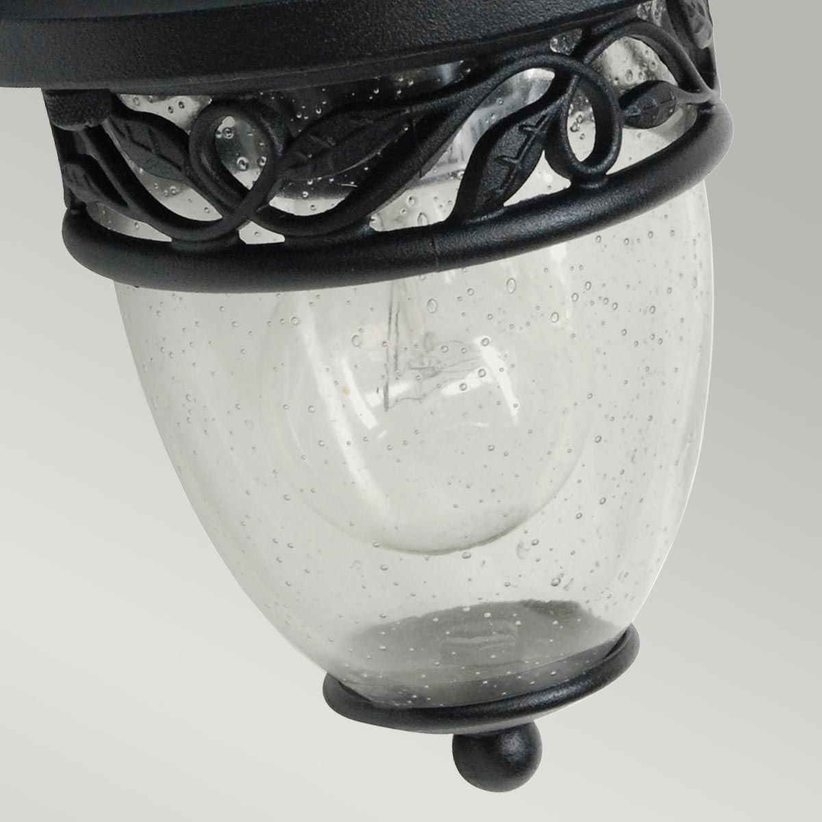 Burford 1 Light Wall Lantern Black