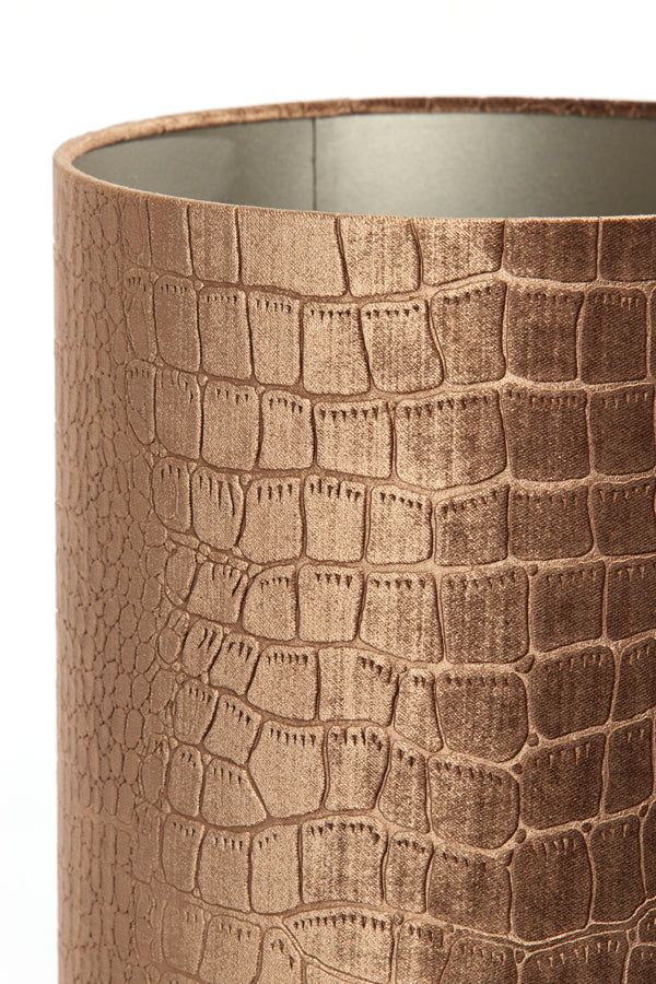 Praya Brown Cylindrical Shade 30x30x42 cm