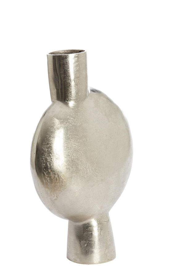 Elegant Nickel Vase, 40x10x58 cm - Benoa Design