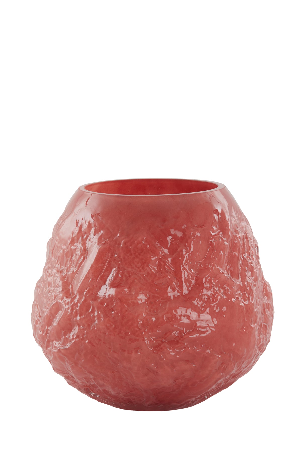 Coral Glass Vase Ø21.5x20 cm Tolmin Design