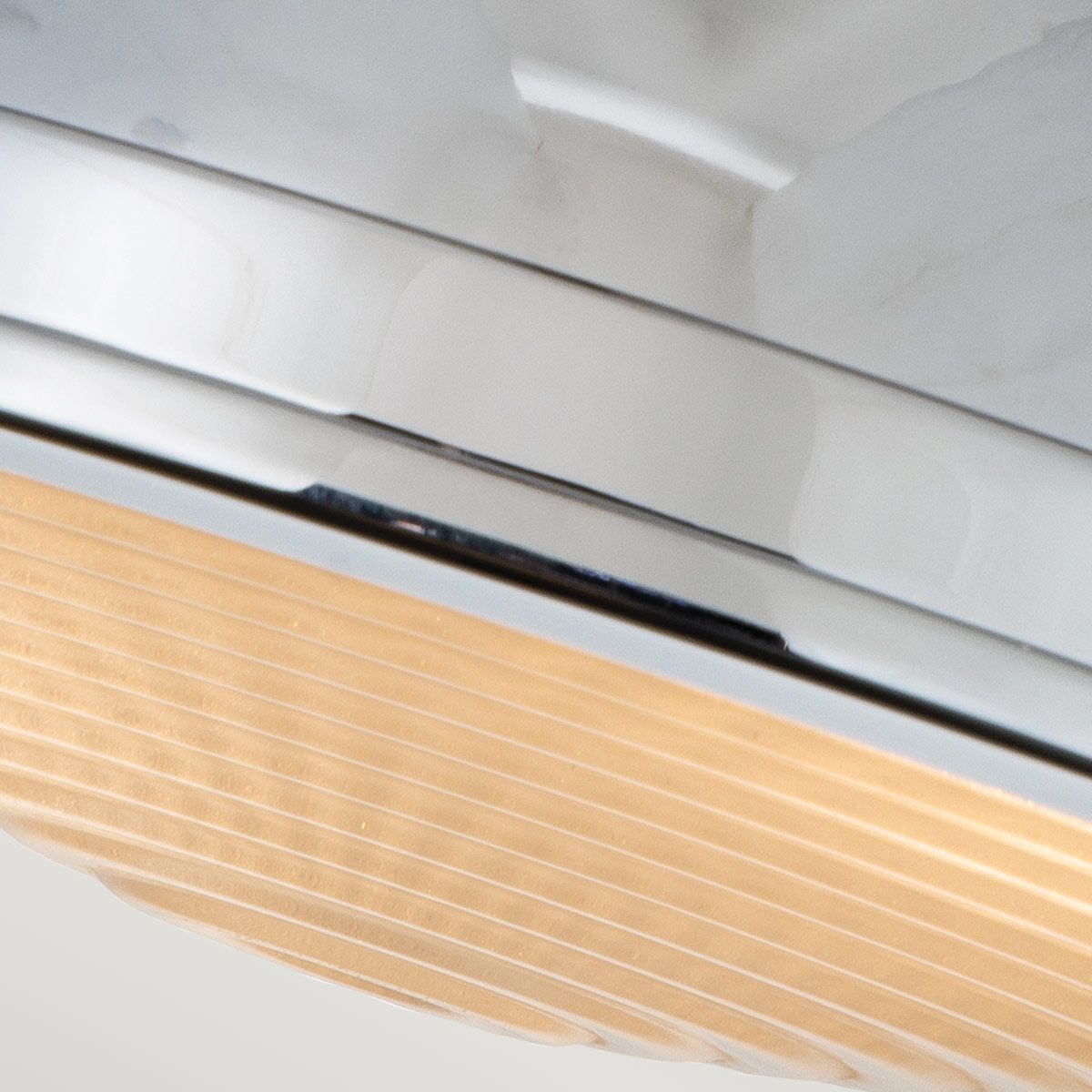 Amelia 2lt Flush Light Polished Chrome