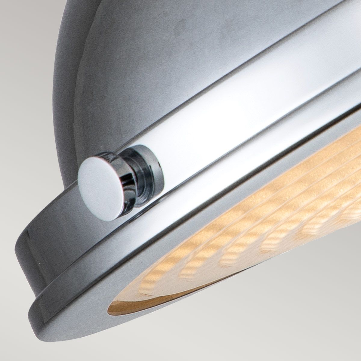 Amelia 2lt Flush Light Polished Chrome