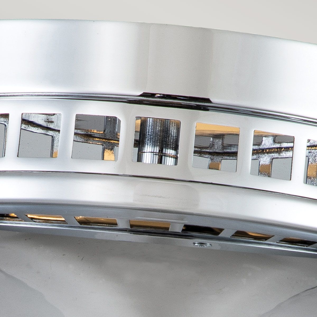Amelia 2lt Flush Light Polished Chrome