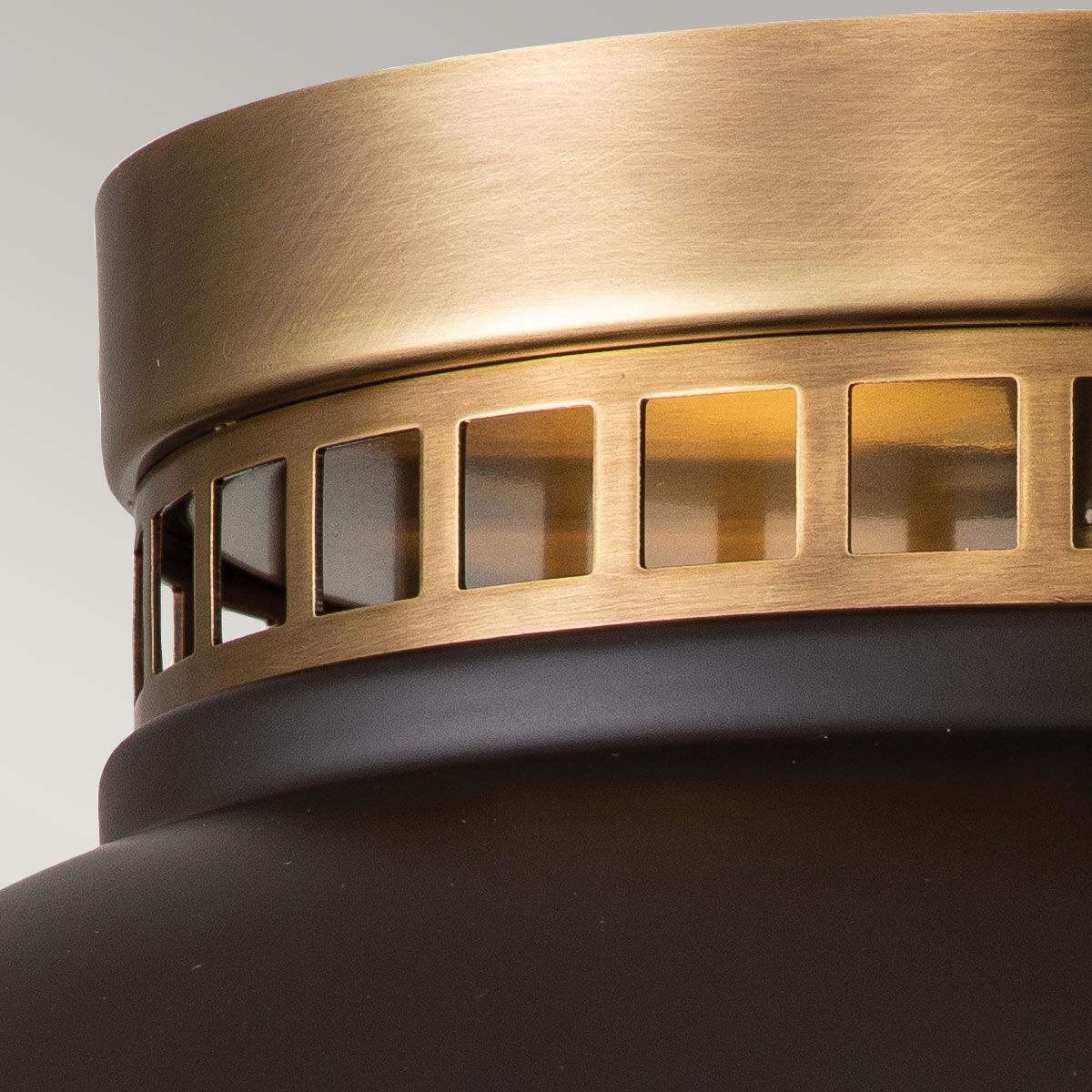 Amelia 2lt Flush Light Buckeye Bronze/Restoration Bronze