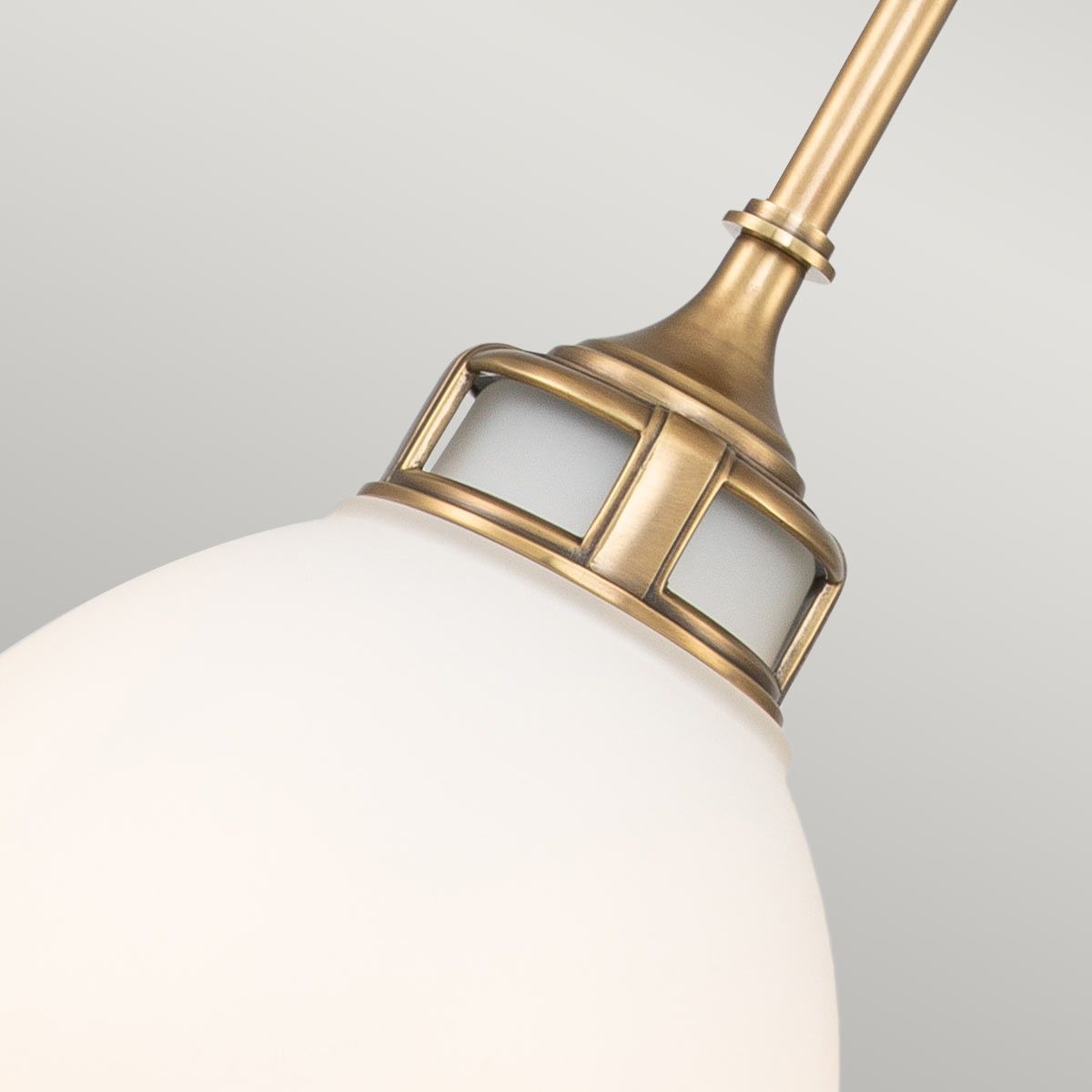 Heritage Brass Amelia Vintage Pendant Light