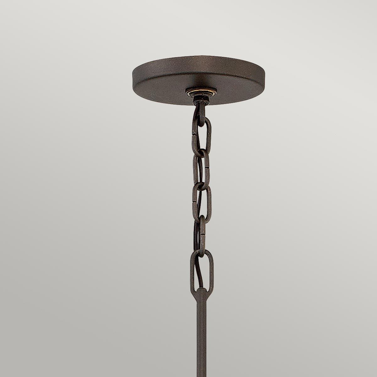 Astrid Modern Geometric Matte Bronze 5-Light Chandelier