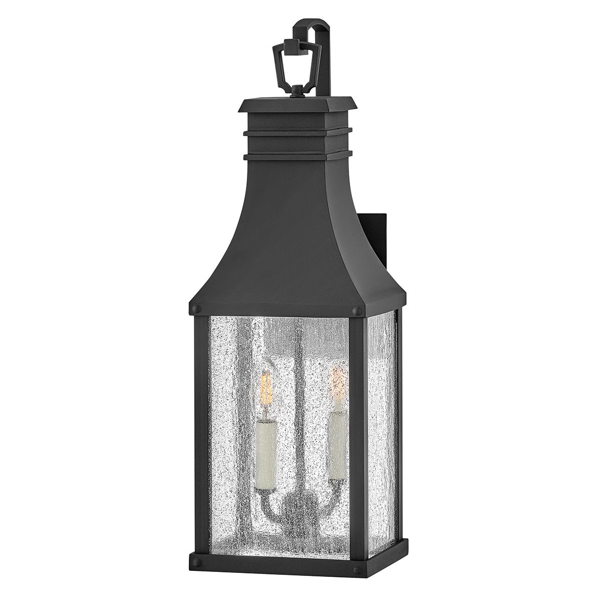 Beacon Hill 2lt Medium Wall Lantern Museum Black