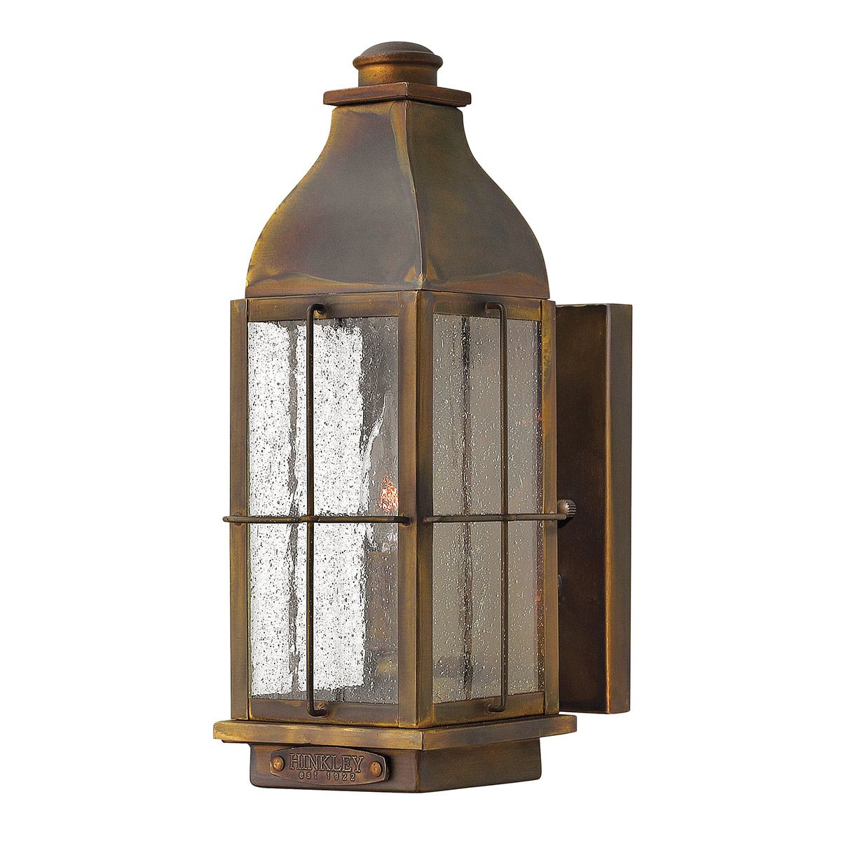 Timeless Brass Nautical Wall Lantern