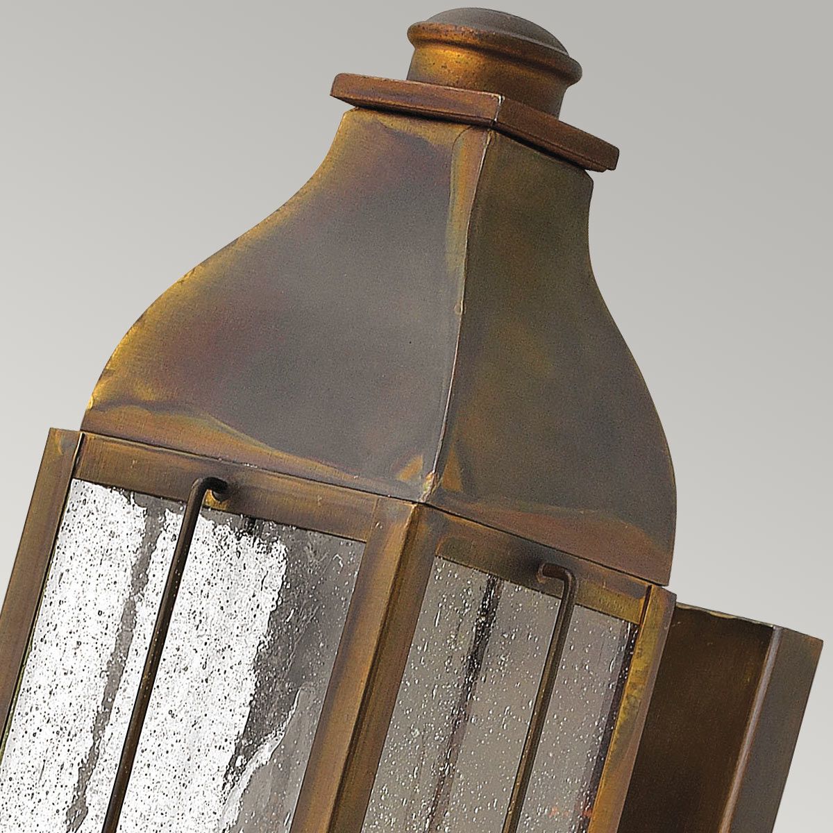 Timeless Brass Nautical Wall Lantern
