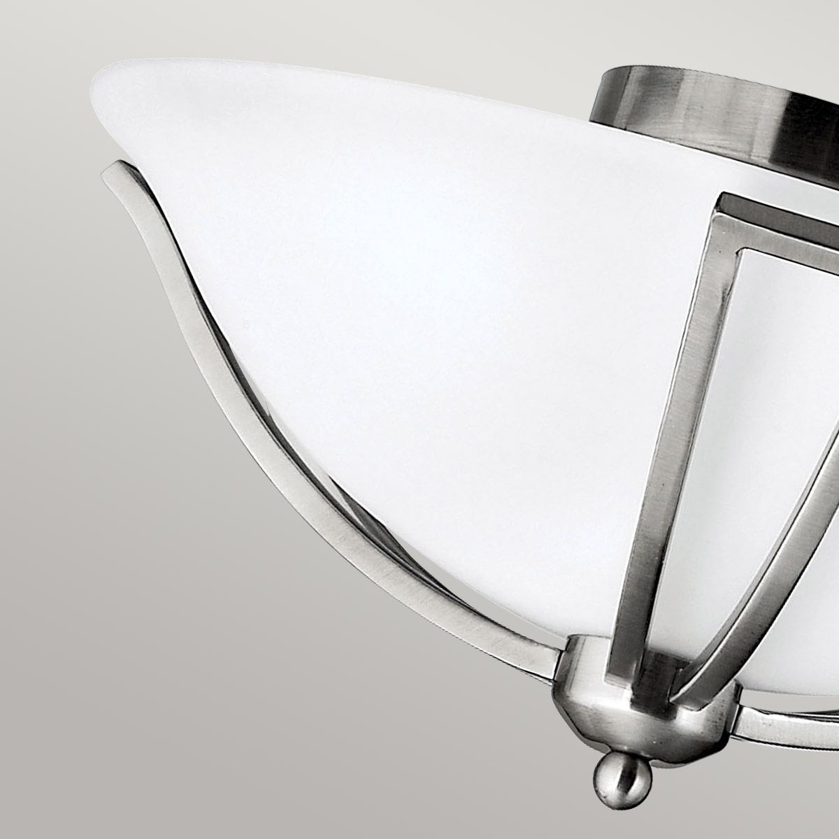 Brushed Elegance: Bolla Dual Light Fixture
