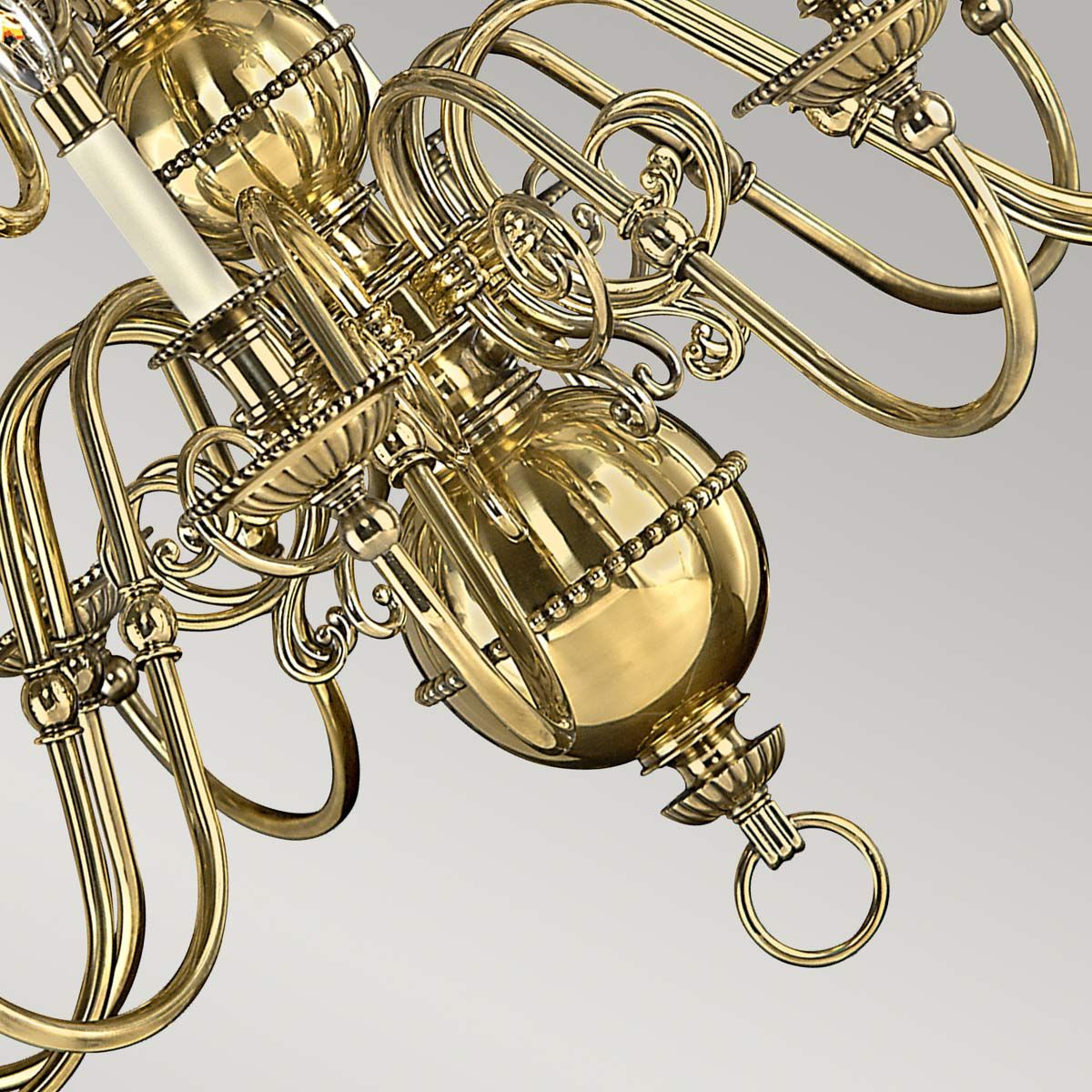 Cambridge Classic 15-Light Brass Chandelier