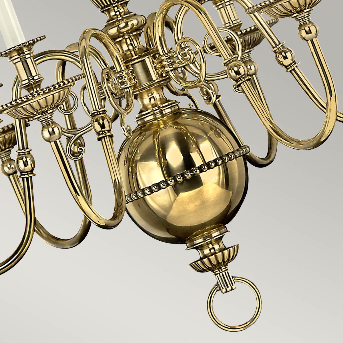 Cambridge 6-Light Timeless Brass Chandelier