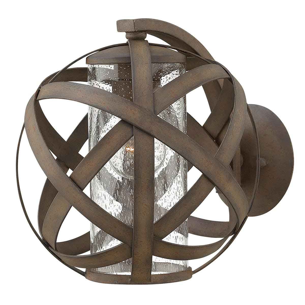Carson Vintage Iron Outdoor Wall Lantern