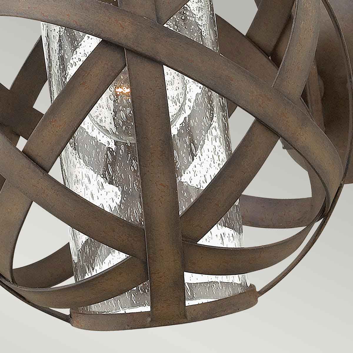 Carson Vintage Iron Outdoor Wall Lantern