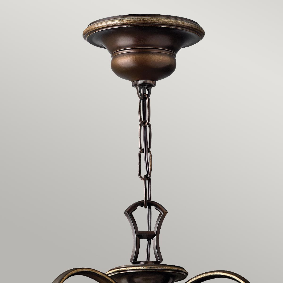 Elegance Symphony 9-Light Antique Bronze Chandelier