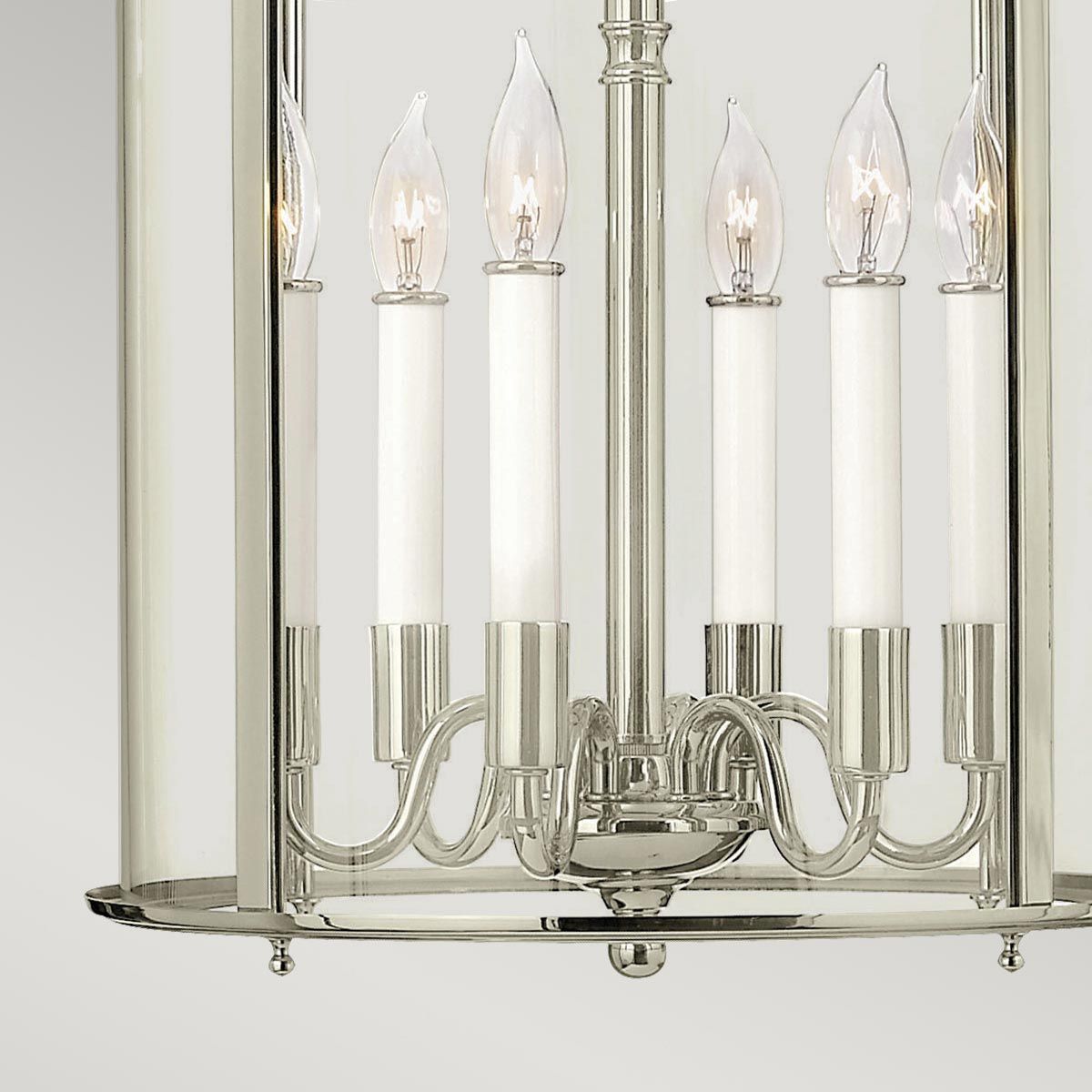 Timeless Elegance 6-Light Pendant in Polished Nickel