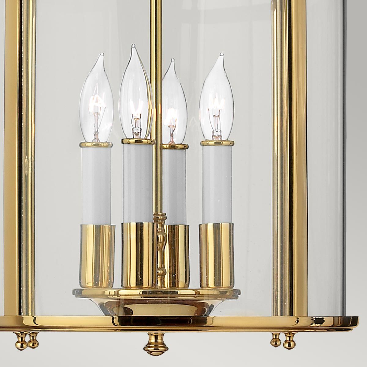 Gentry Medium Pendant in Lustrous Polished Brass