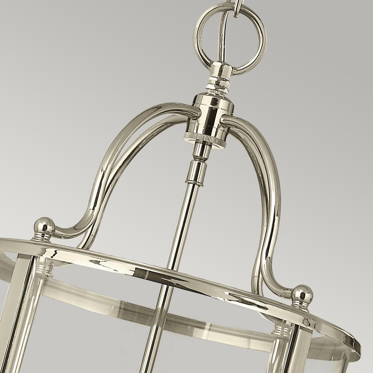Gentry 4-Light Pendant in Polished Nickel Finish