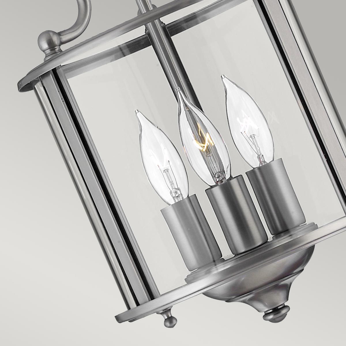 Gentry Elegant Pewter Pendant Light Fixture