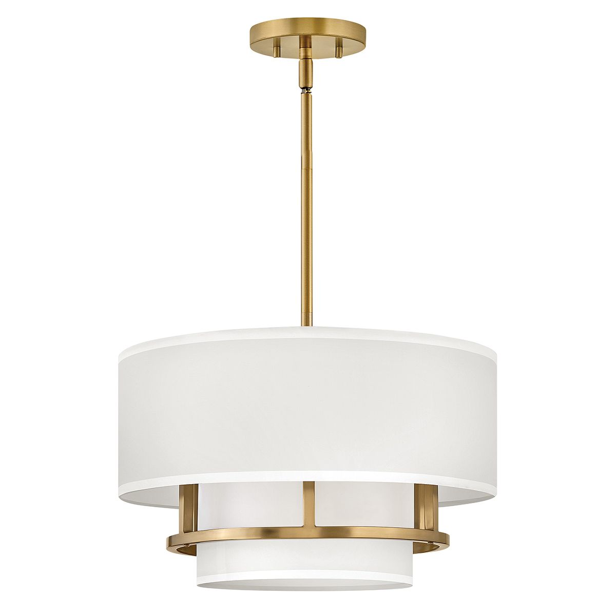 Graham 3 Light Duo Mount - Lacquered Brass Lacquered Brass