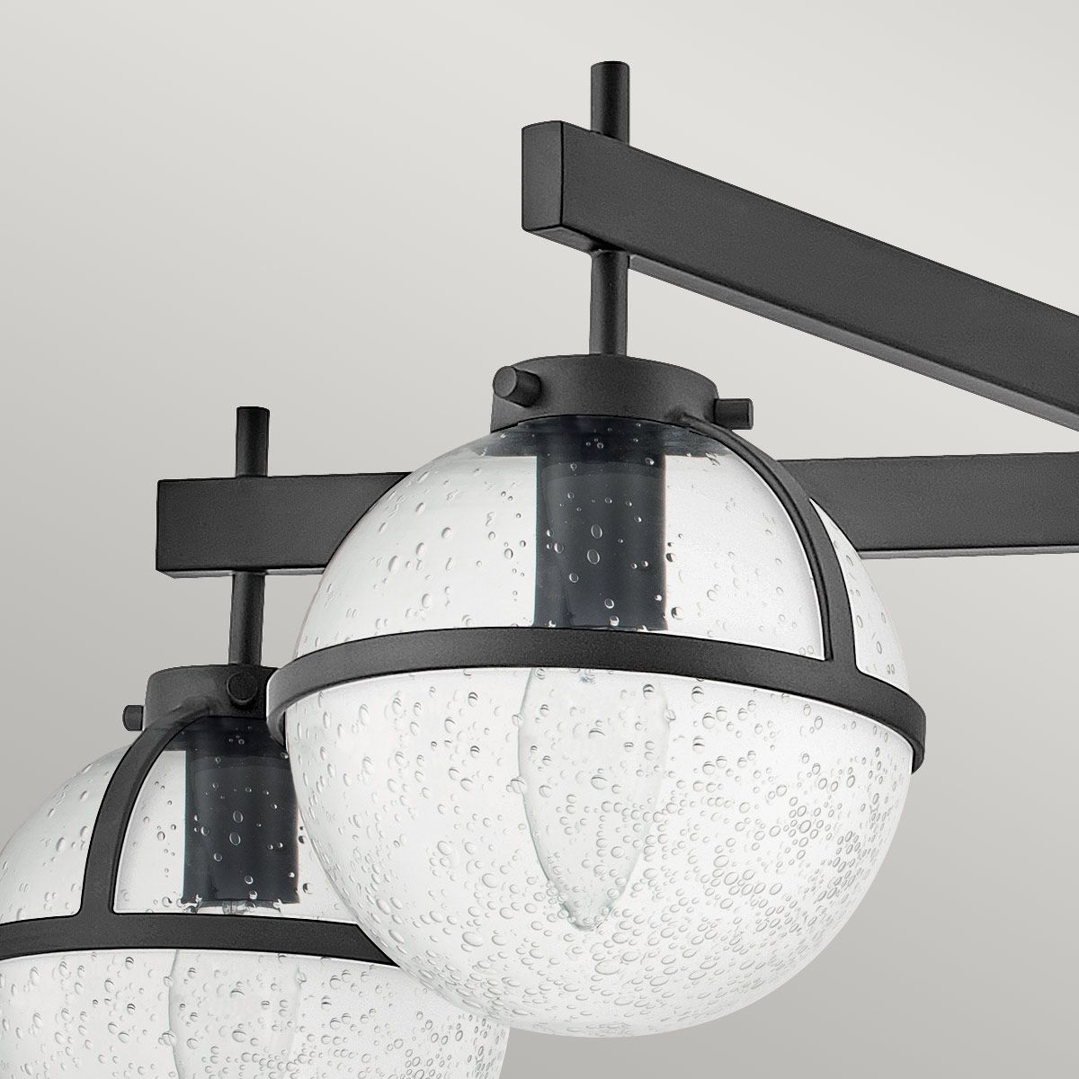 Hollis 5 Light Semi-Flush Black