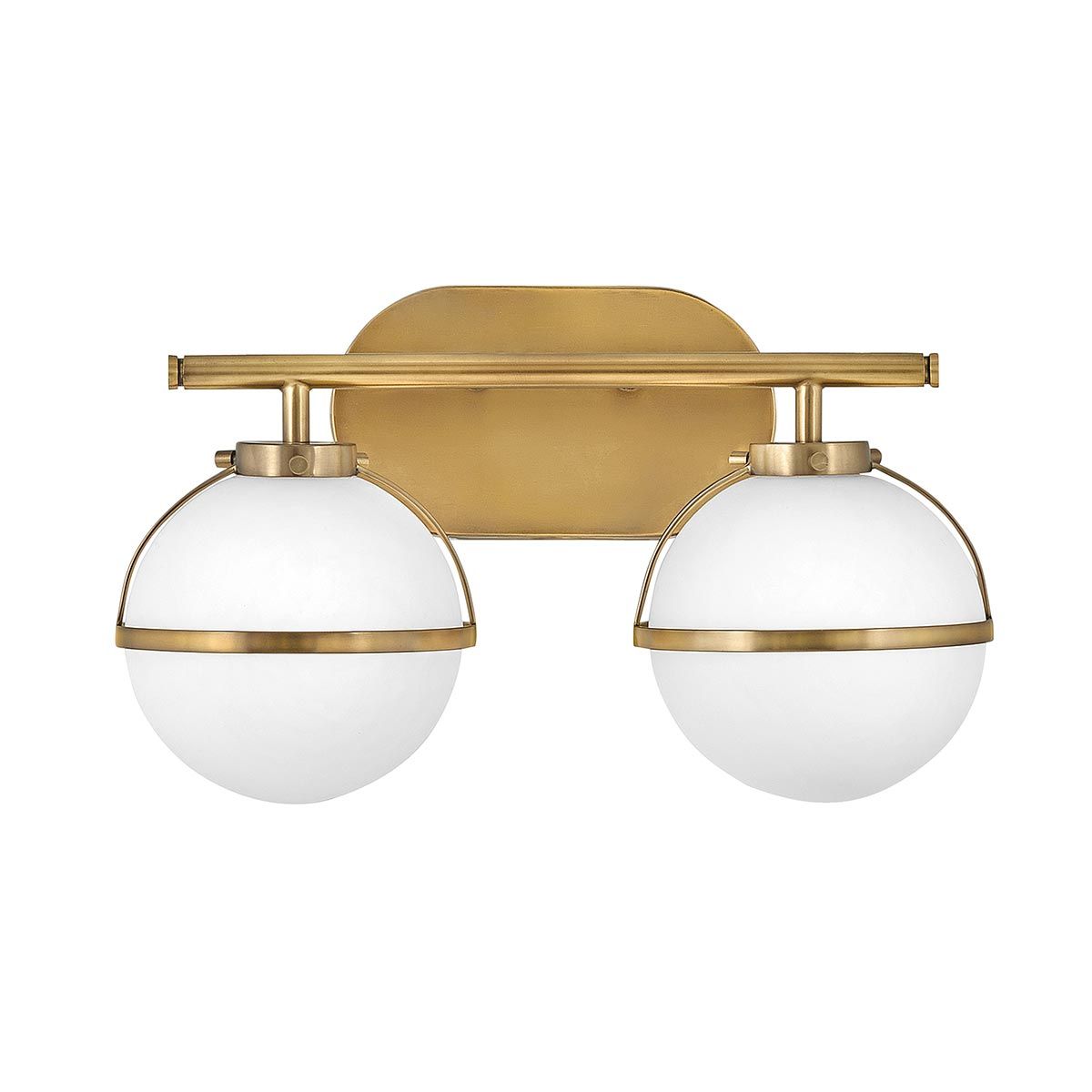 Hollis Heritage Brass Art Deco Wall Sconce
