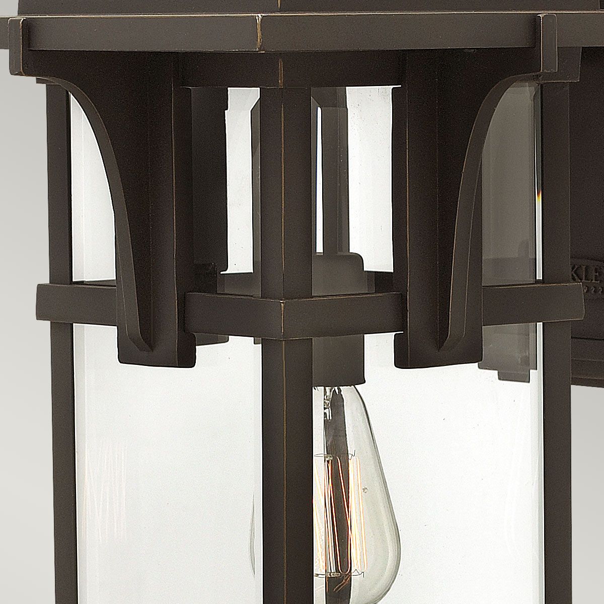 Industrial Elegance Wall Lantern