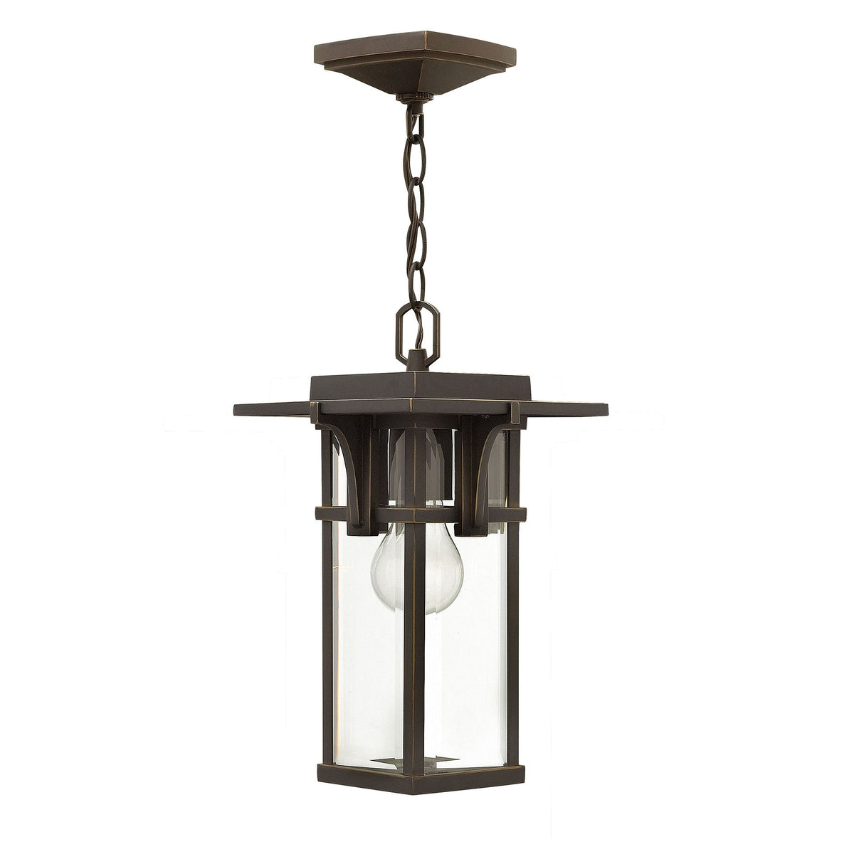 Vintage Manhattan Hanging Lantern in Oil Rubbed Bronze