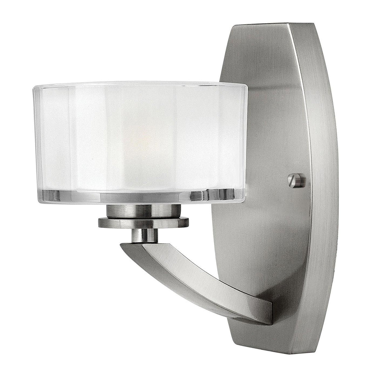 Meridian 1-Light Brushed Nickel Wall Sconce