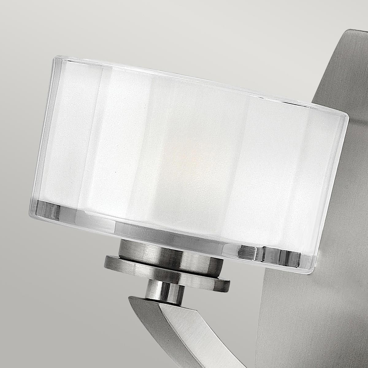 Meridian 1-Light Brushed Nickel Wall Sconce