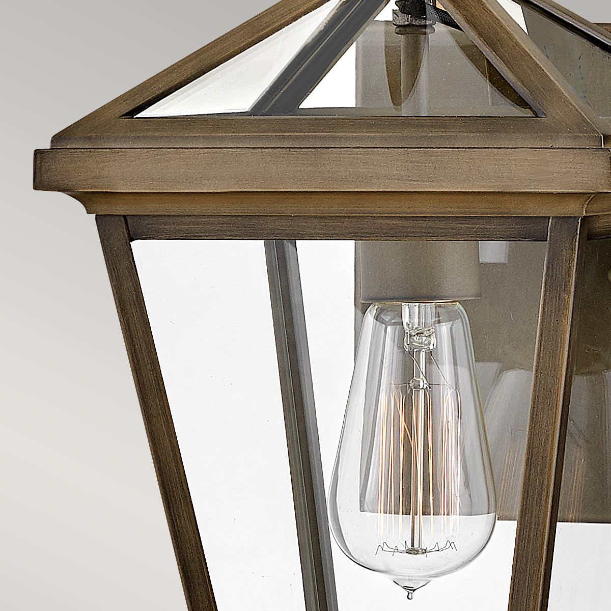 Palma 1lt Small Wall Lantern Burnished Bronze