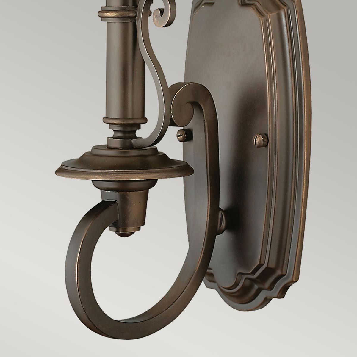 Plymouth Olde Bronze Vintage Wall Sconce