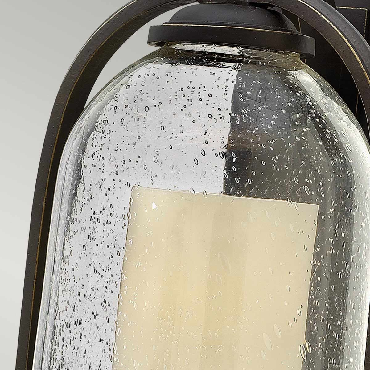 Quincy Vintage Bell-Shaped Wall Lantern