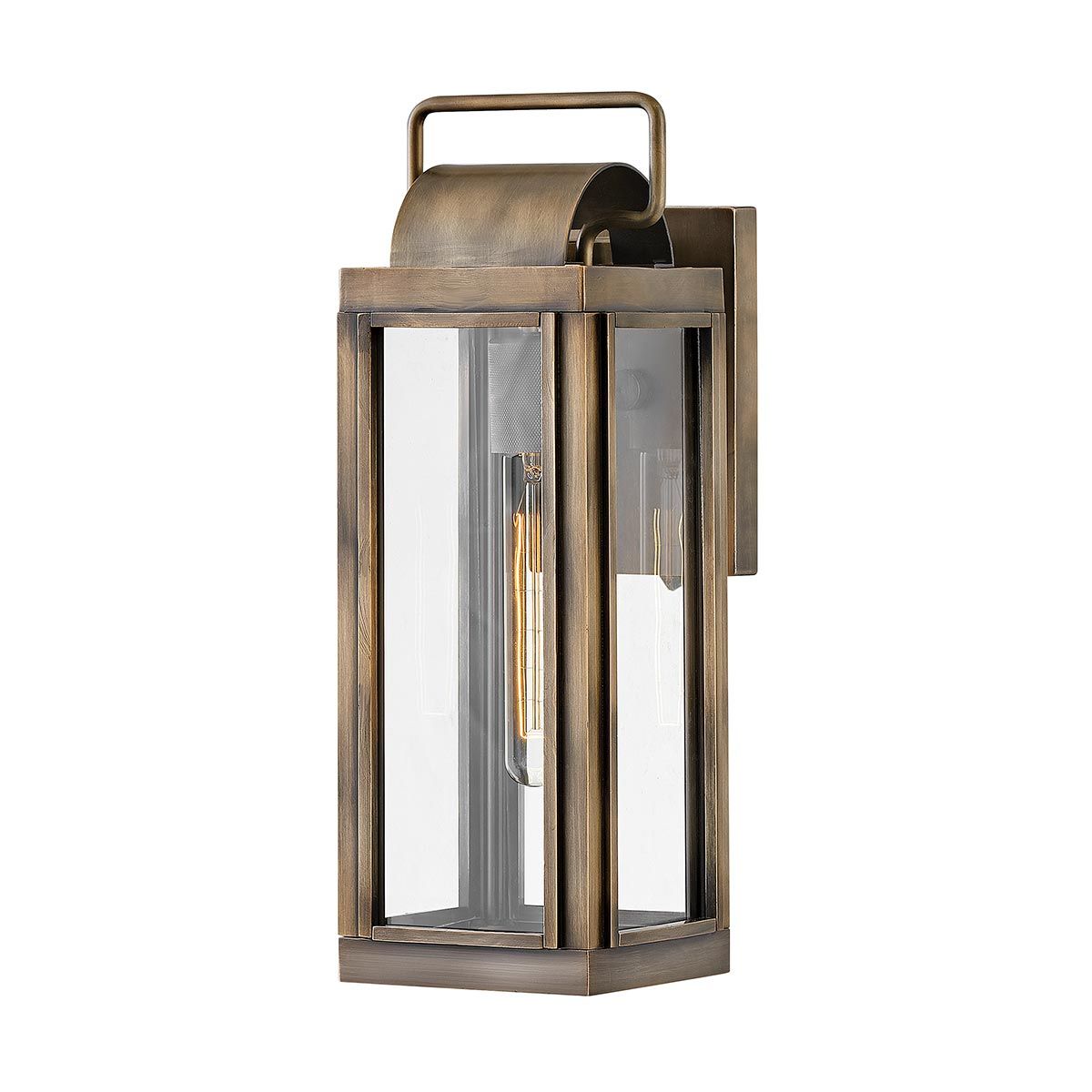 Sag Harbor Exterior Wall Lantern in Burnished Bronze Finish