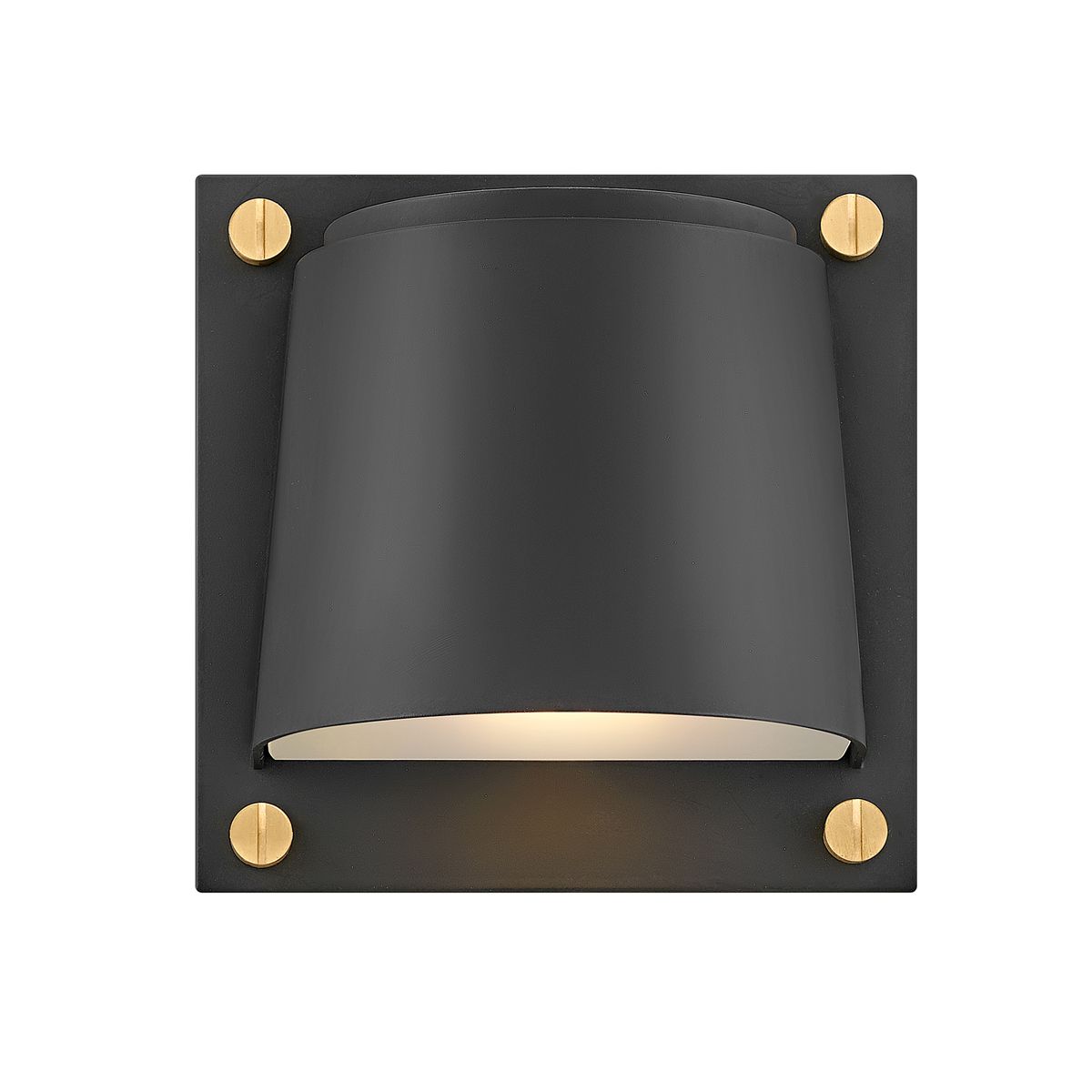 Scout 1lt Small Wall Light Black