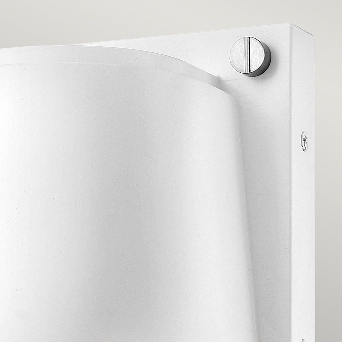 Scout 1lt Small Wall Light Satin White