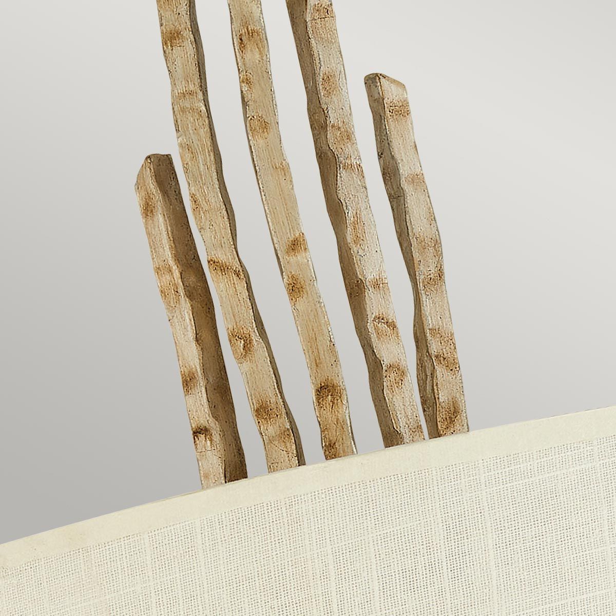 Spyre Dual Light Wall Fixture in Elegant Champagne Gold