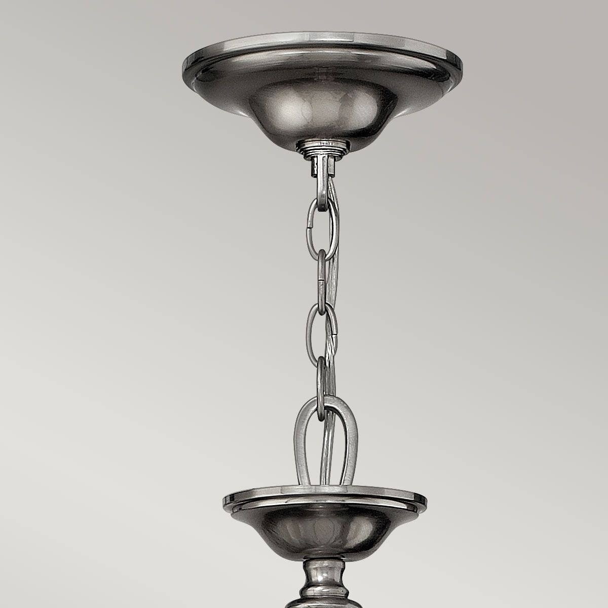 Elegant Sussex Brushed Nickel Chandelier with Modern Touches