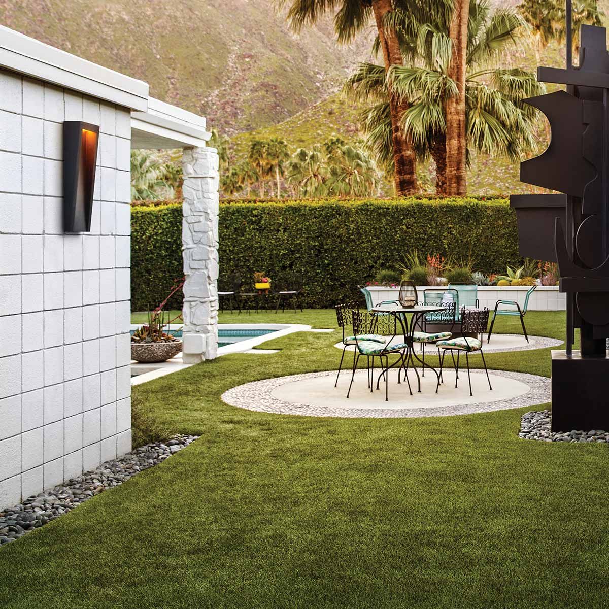Sleek Black Taper LED Outdoor Wall Light