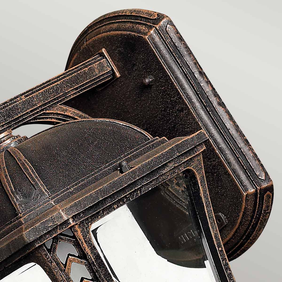 Wabash Dual Light Vintage Lantern in Mocha Finish