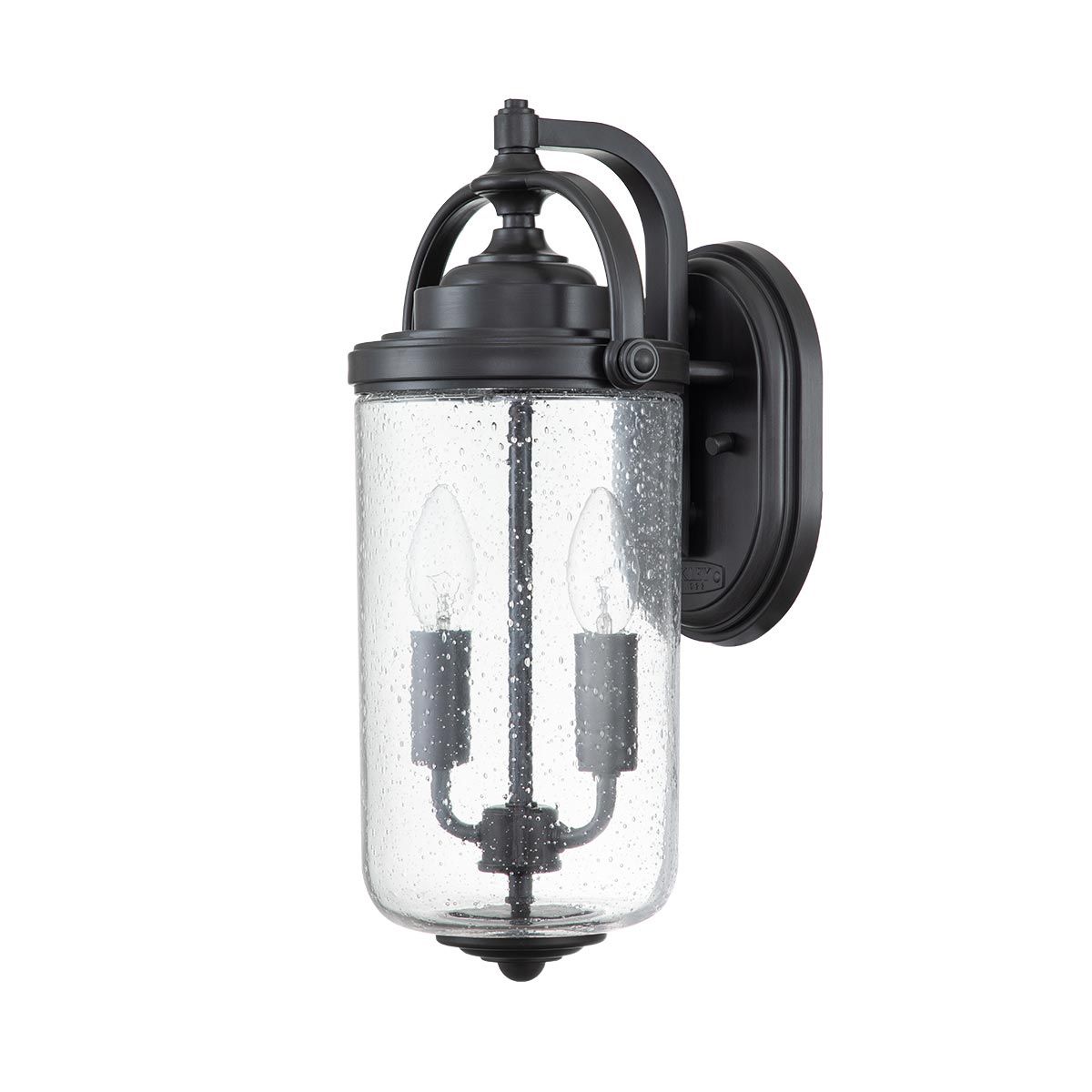 Willoughby Dual-Light Outdoor Lantern in Oil Rubbed Bronze