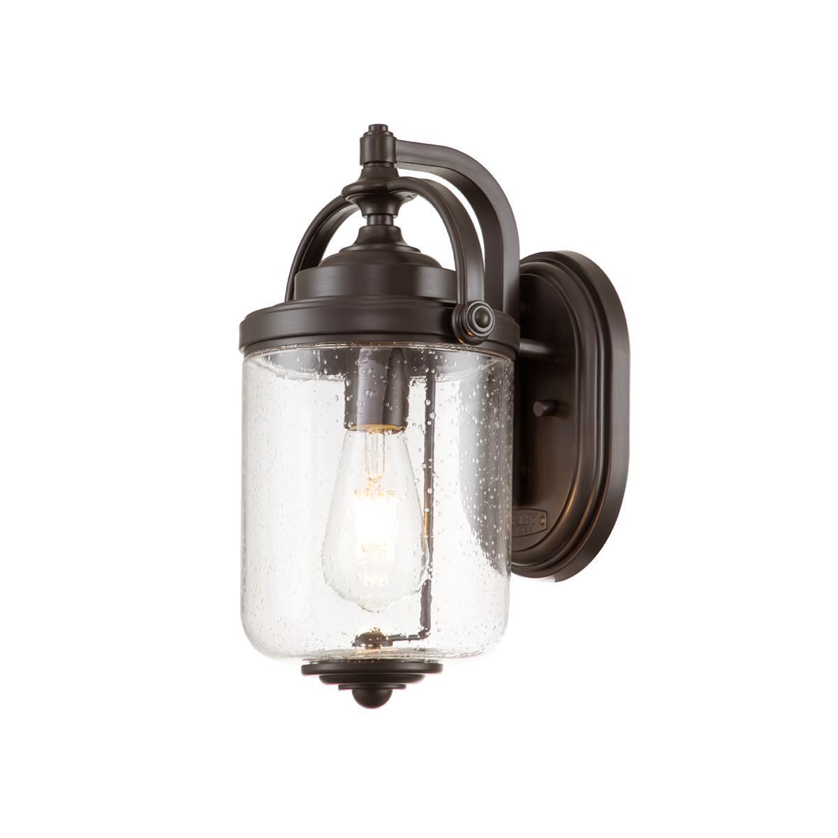 Elegant Willoughby Outdoor Wall Lantern - Oil Rubbed Bronze Finish