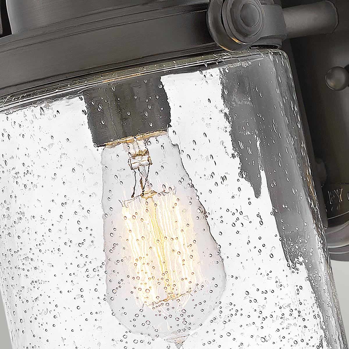 Elegant Willoughby Outdoor Wall Lantern - Oil Rubbed Bronze Finish