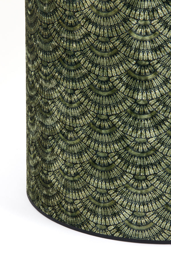 Chica Green Geometric Shade for Giraffe Lamp 45cm