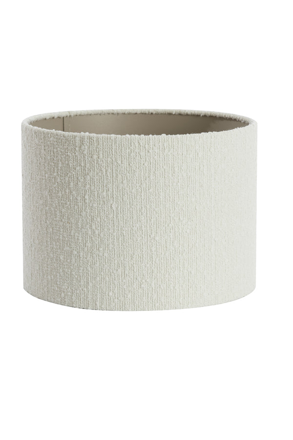 Chic Bolero White Cylinder Lampshade 30x30x21 cm